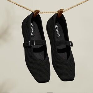 VIVAIA Black Women's Flats